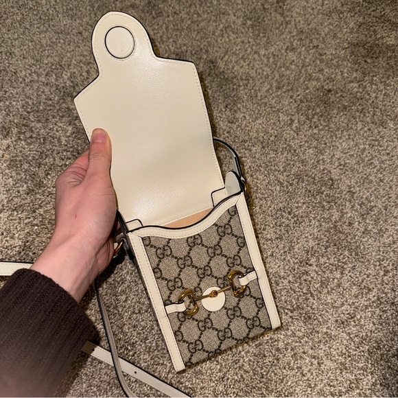 Gucci horsebit 1955 mini bag. - Picture 5 of 12